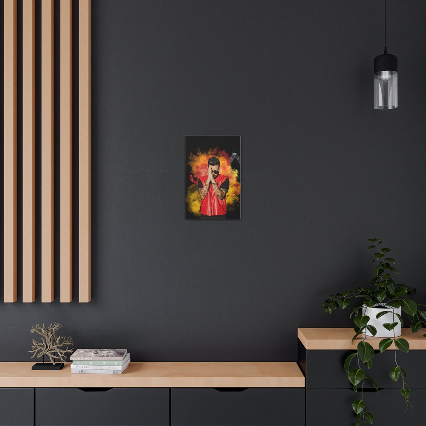 Karan Aujla Collage Canvas Gallery Wrap